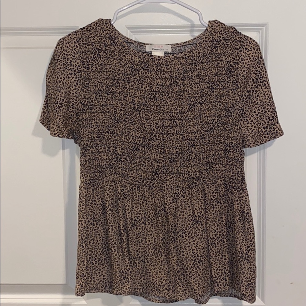 Cheetah top